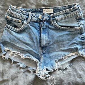 Zara denim shorts